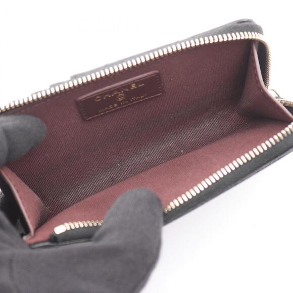 CHANEL Matelasse Wallet/Wallet/Coin Purse Wallet in Caviar (Grained Calfskin)... - Picture 3 of 9